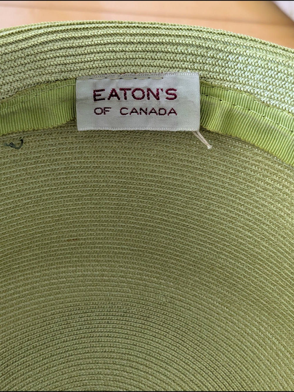 Vtg Eaton's Hat With Faux Flower - Picture 5 of 8